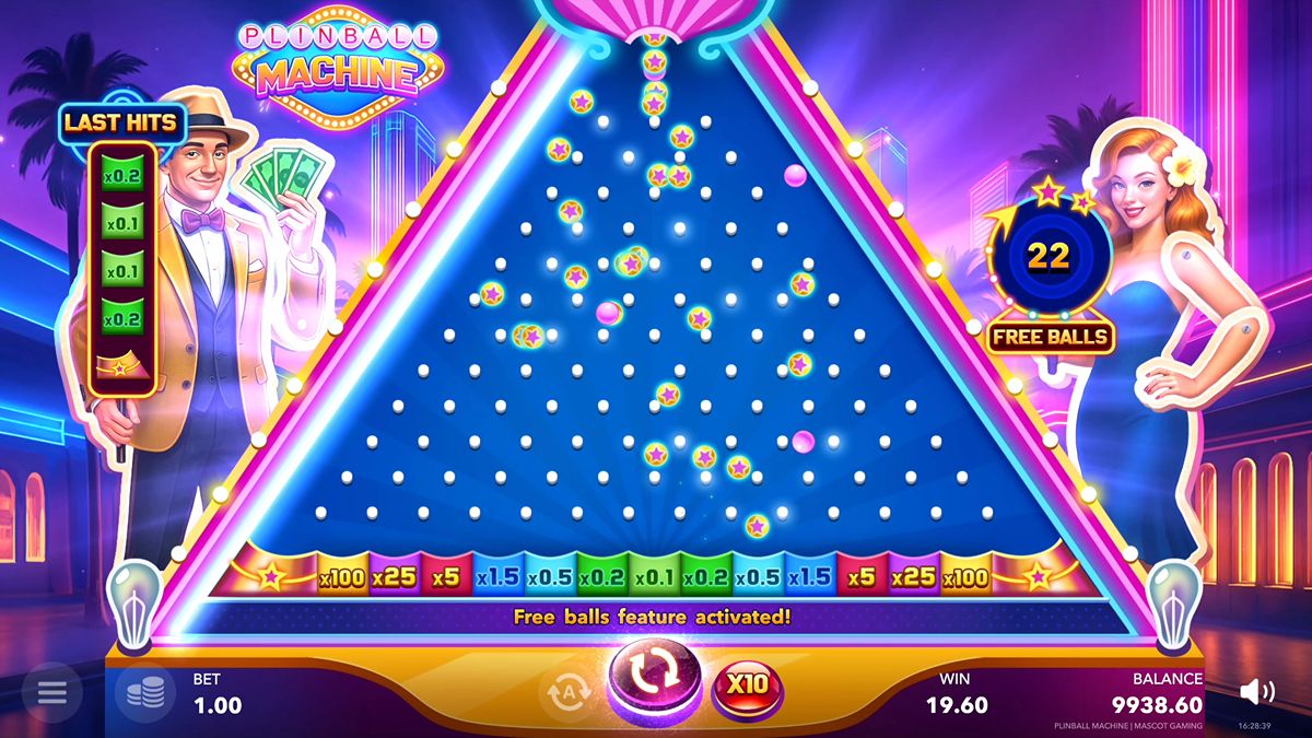 How to play Plinball Machine Crash Game